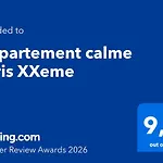 Appartement Calme Paris Xxeme